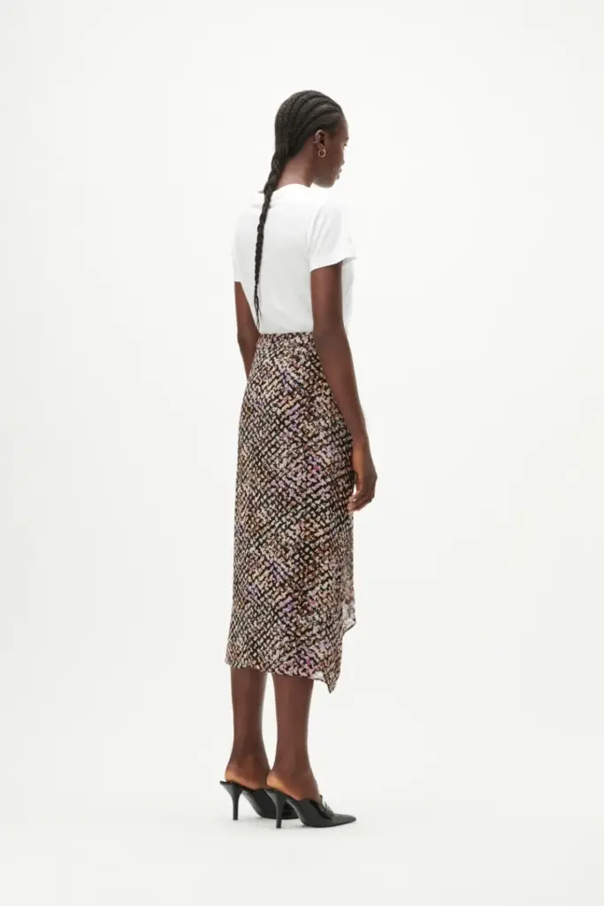 Lala Berlin Skirt Sidney viscose floral heritage Online Shopping