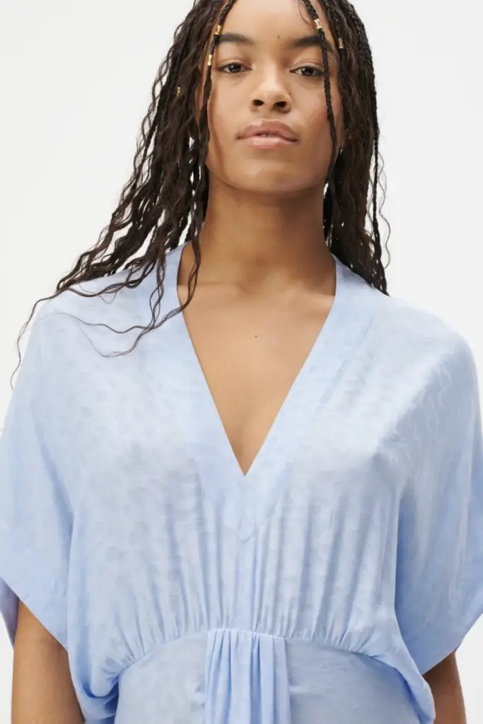 Lala Berlin Dress Dask viscose mix wave jacquard Exklusivangebot