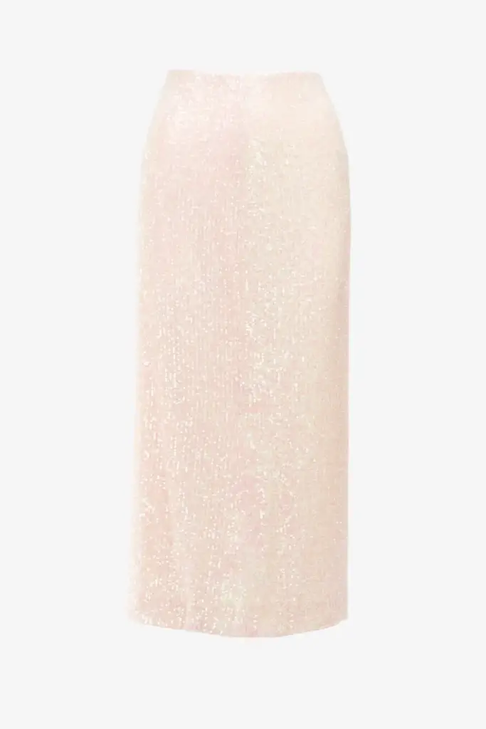 Lala Berlin Skirt Salem viscose mix powder Preisnachlass