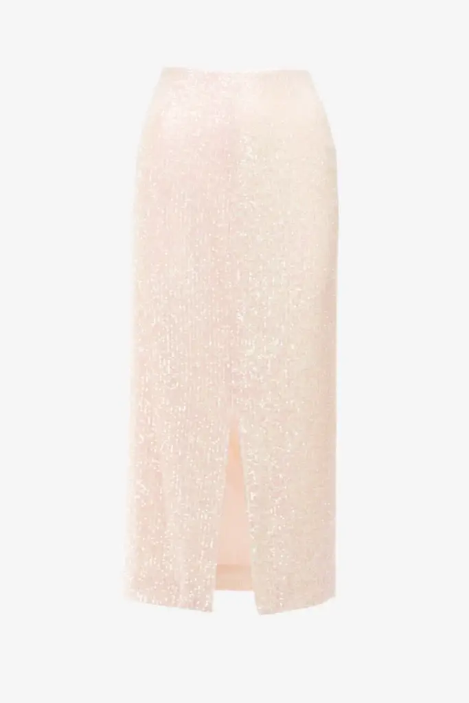 Lala Berlin Skirt Salem viscose mix powder Preisnachlass