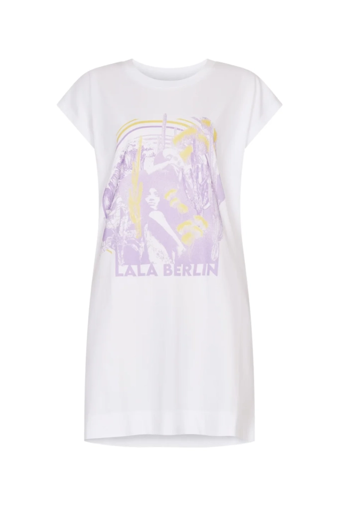 Lala Berlin T-Shirt Liva cotton lala savanna Saisonschlussverkauf