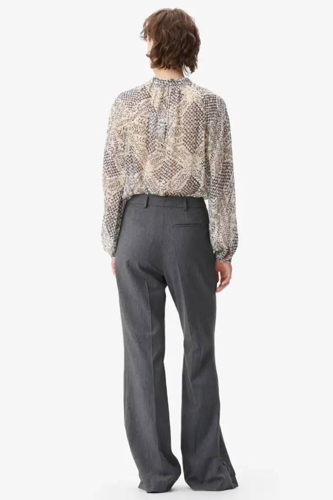 Lala Berlin Top Talvi viscose heritage star vanilla Cyber Monday
