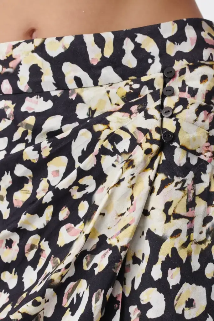 Lala Berlin Skirt Saraya viscose floral leo Osterangebot