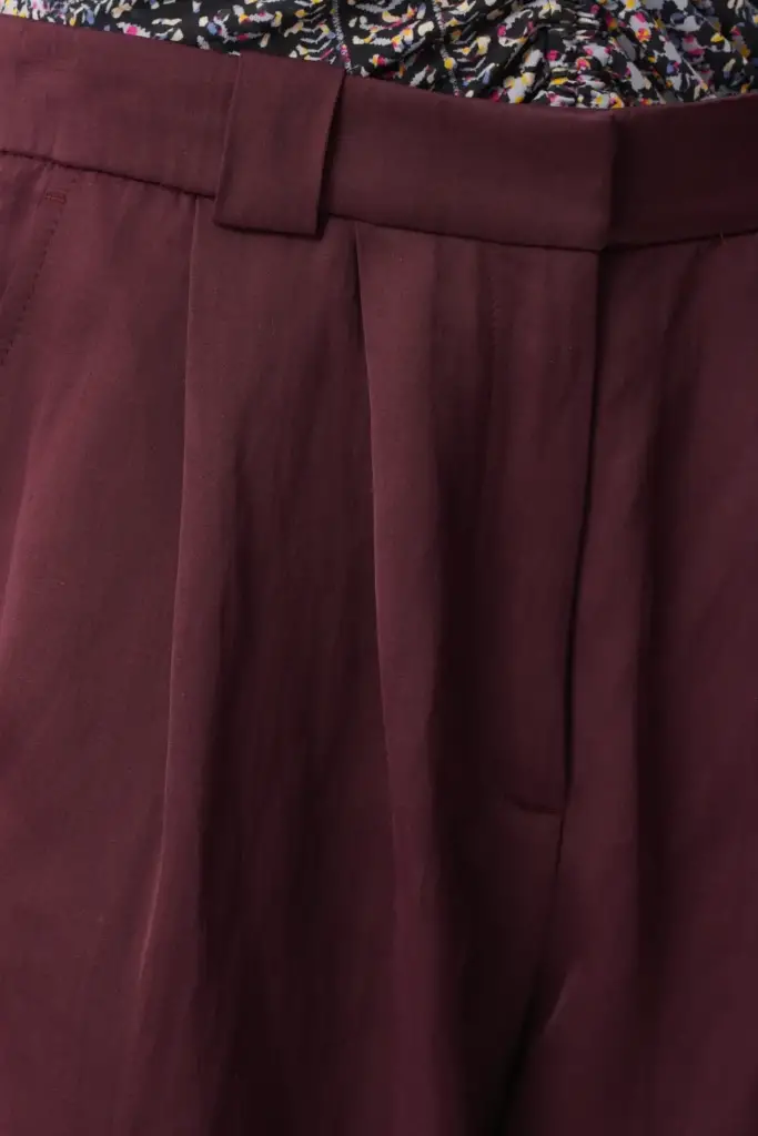 Lala Berlin Pants Pevella viscose/linen blend fudge Valentinstagsangebot
