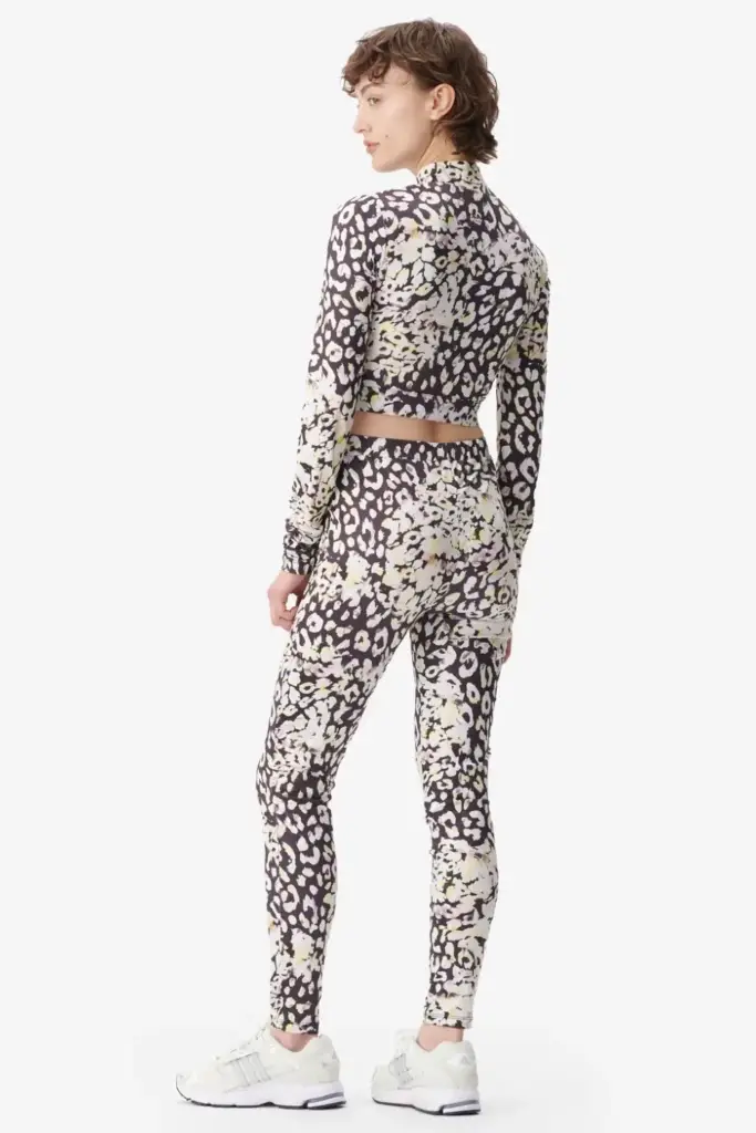 Lala Berlin Legging Leonie polyester mix floral leo Lagerräumung