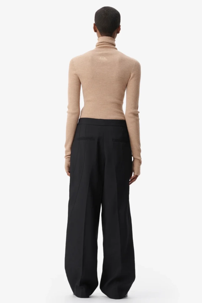 Lala Berlin Jumper Kalliopi wool toffee Heißer Verkauf
