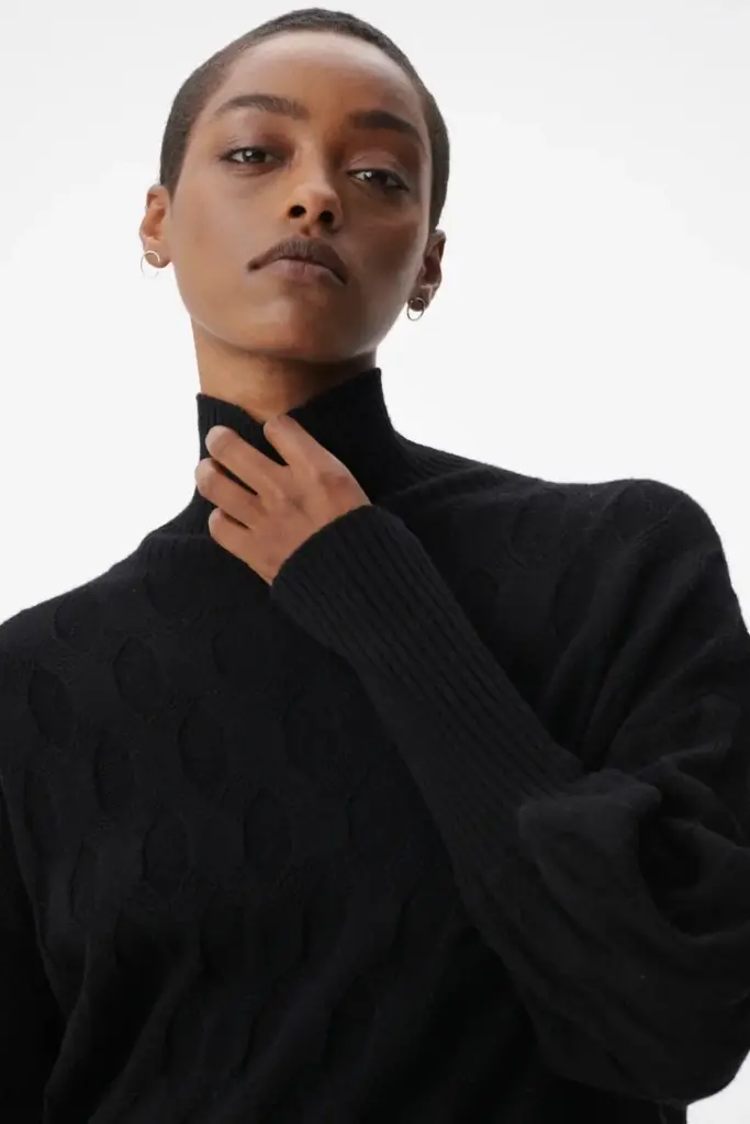 Lala Berlin Jumper Kaito wool mix black Neueste Mode