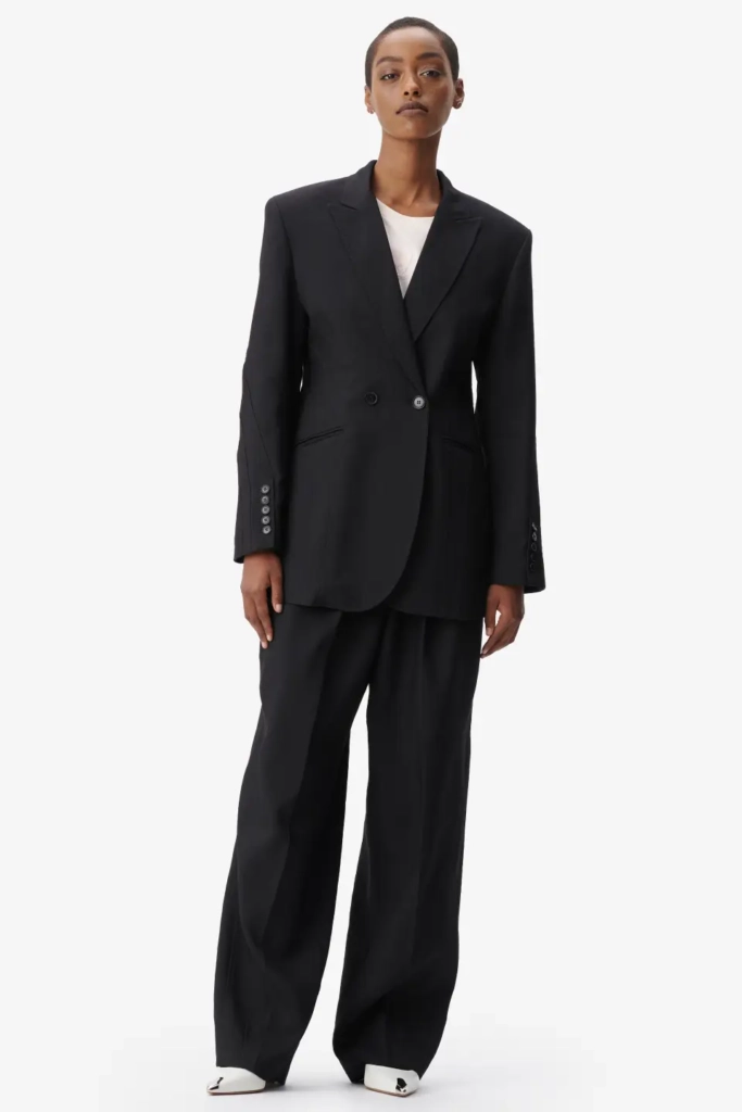 Lala Berlin Jacket Jupiter viscose mix black Zeitlich begrenztes Angebot