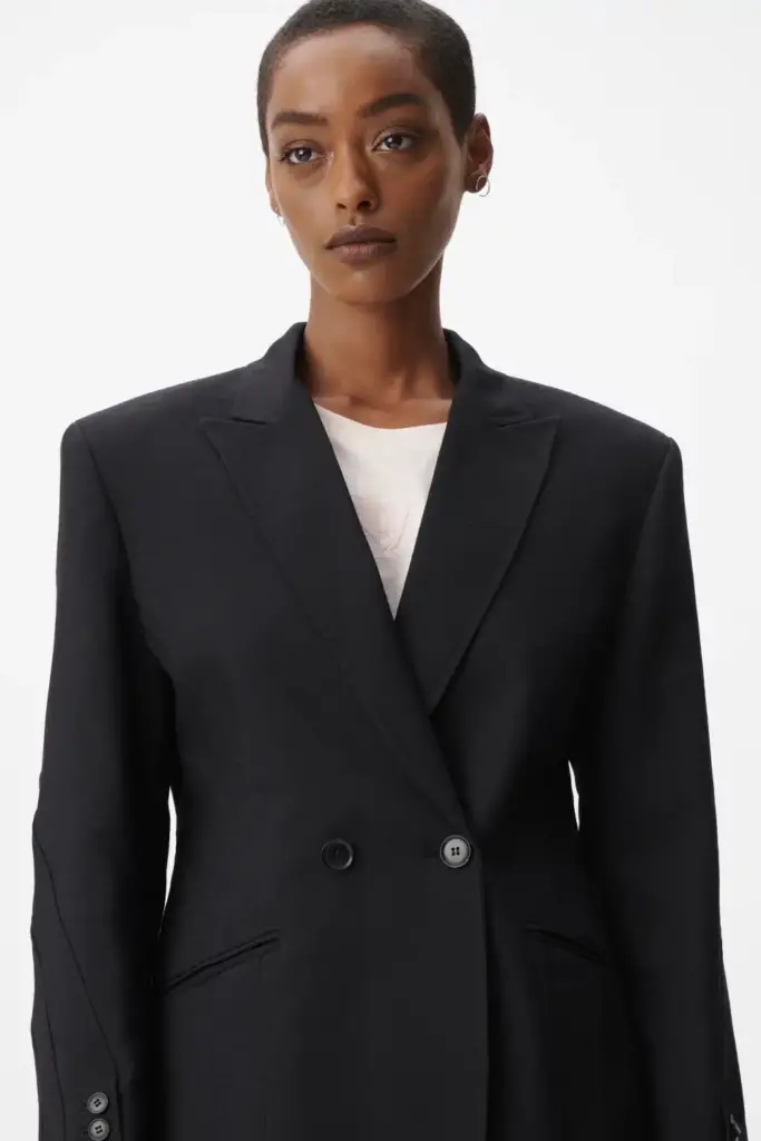 Lala Berlin Jacket Jupiter viscose mix black Zeitlich begrenztes Angebot