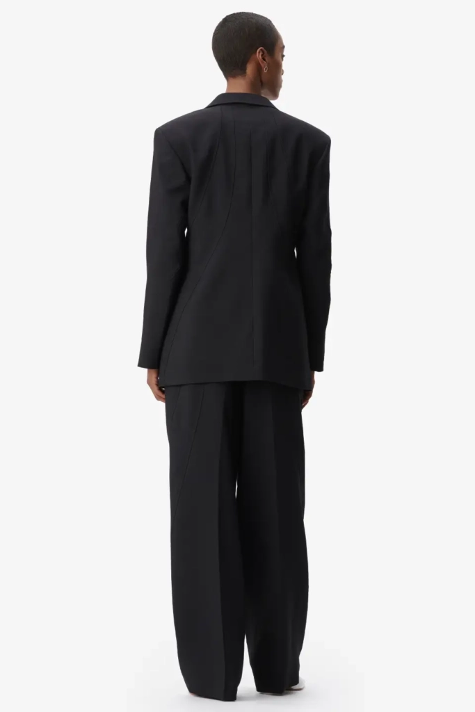 Lala Berlin Jacket Jupiter viscose mix black Zeitlich begrenztes Angebot