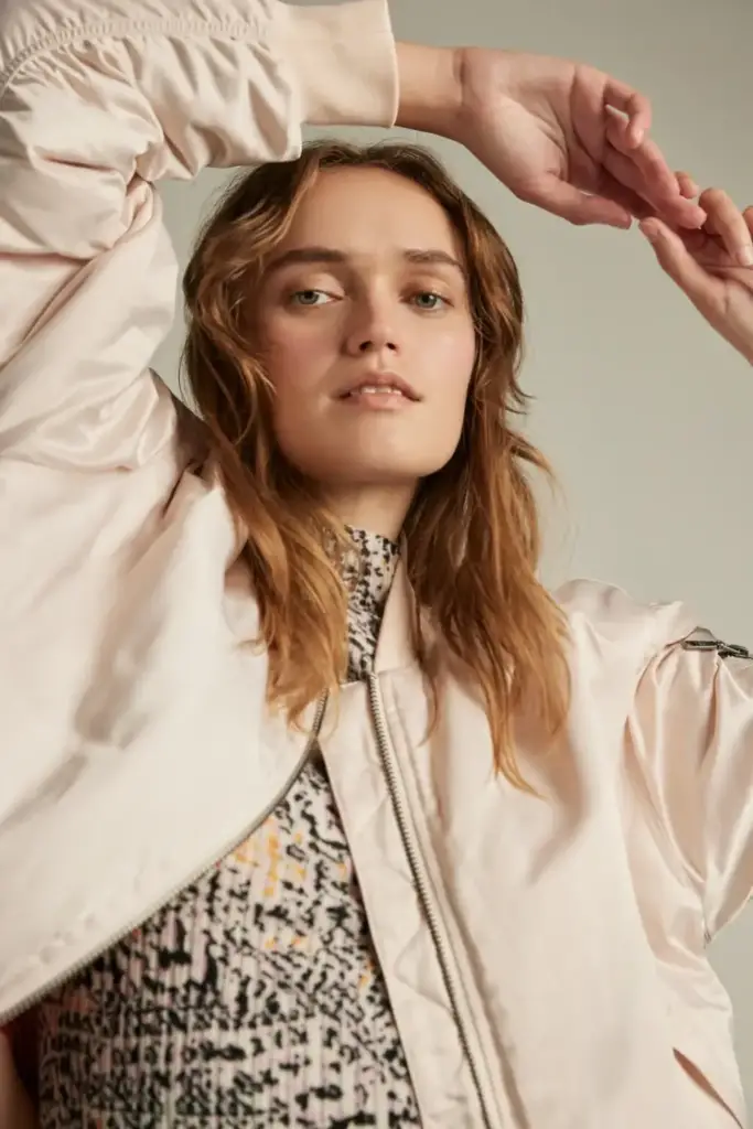 Lala Berlin Jacket Jalou polyester rose Exklusive Angebote