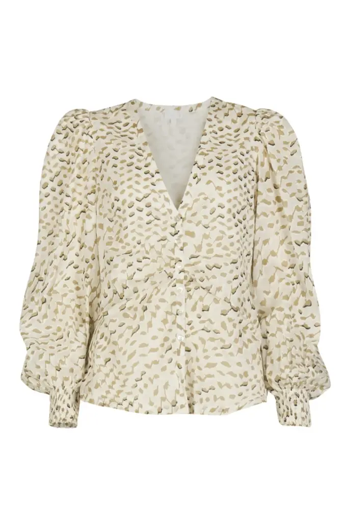 Lala Berlin Blouse Babsi cotton sand wave Räumungsverkauf