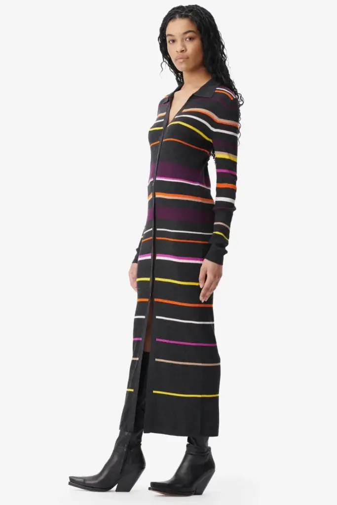Lala Berlin Cardigan Kalliani wool multicolor stripe Wochenangebot