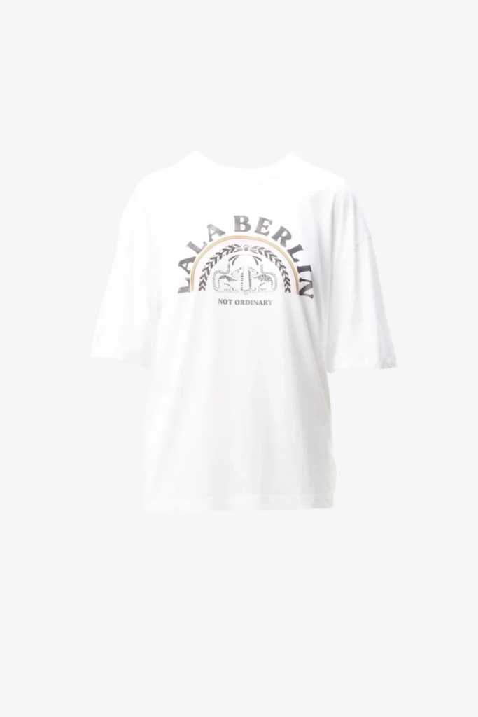 Lala Berlin T-Shirt Celia cotton not ordinary white Bis zu 60% Rabatt