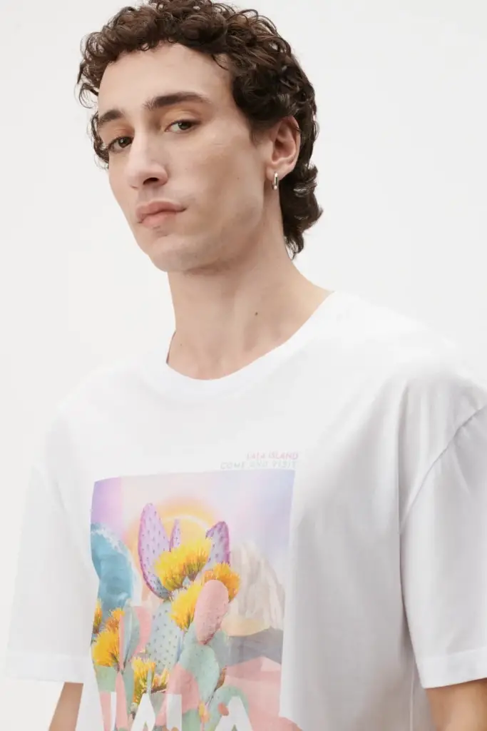 Lala Berlin T-Shirt Celia cotton lala desert Nur für heute