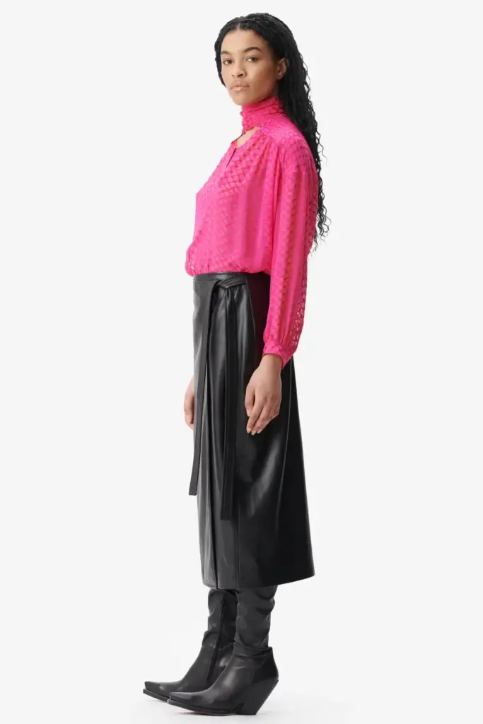 Lala Berlin Skirt Siana polyester mix black Riesige Rabatte