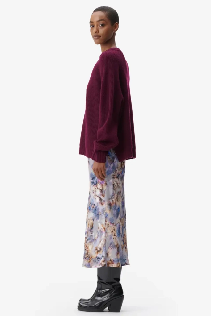 Lala Berlin Skirt Sasa viscose spiral shibori Clearance-Verkauf