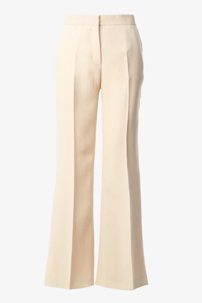 Lala Berlin Pants Pola viscose mix sesame Fabrikladen