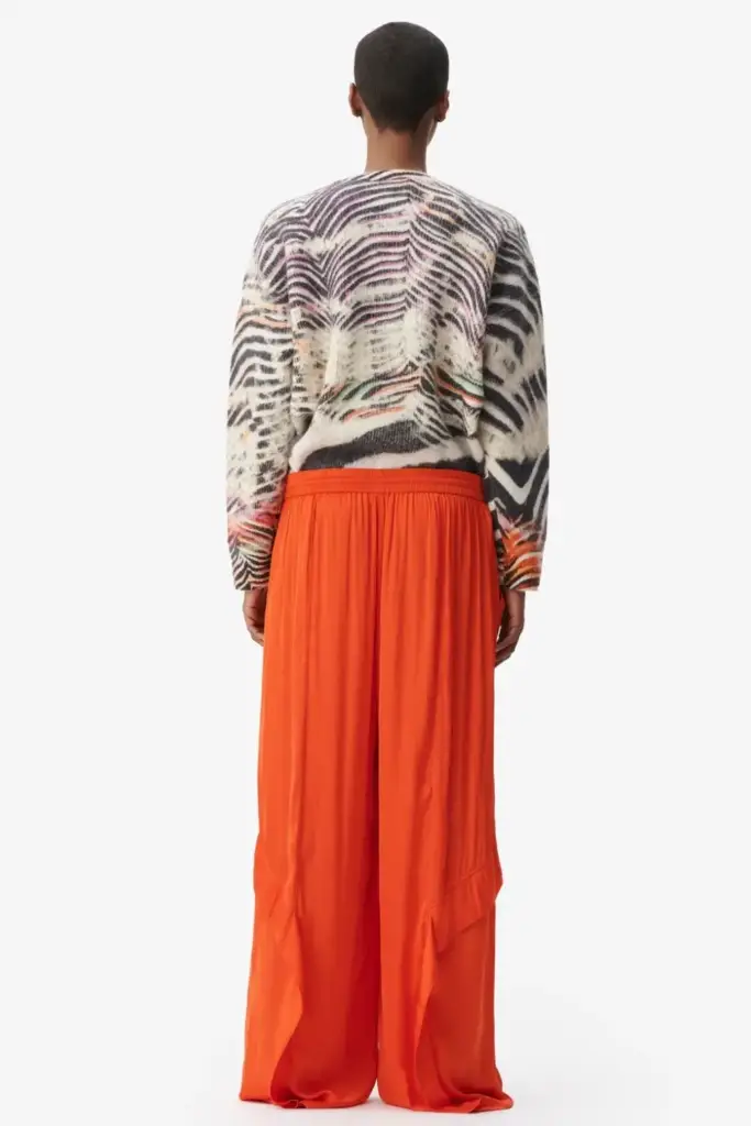 Lala Berlin Pants Perre polyester mix paprika Black Friday Preise