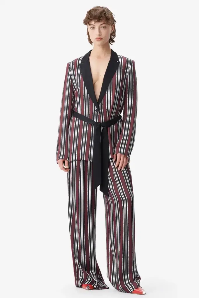 Lala Berlin Pants Perlo viscose shibori stripe Im Verkauf