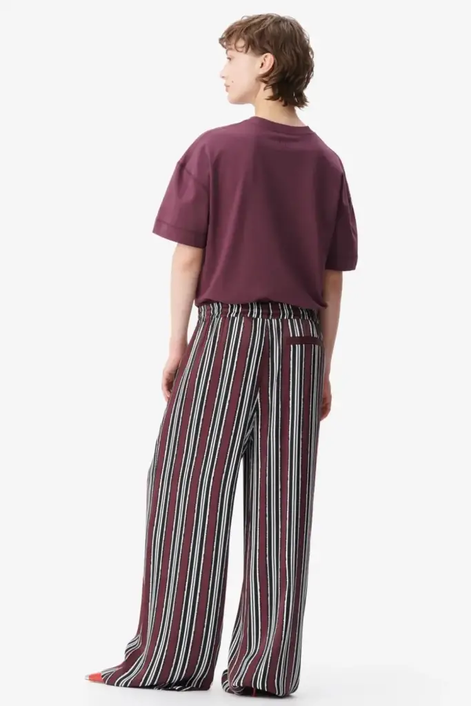 Lala Berlin Pants Perlo viscose shibori stripe Im Verkauf