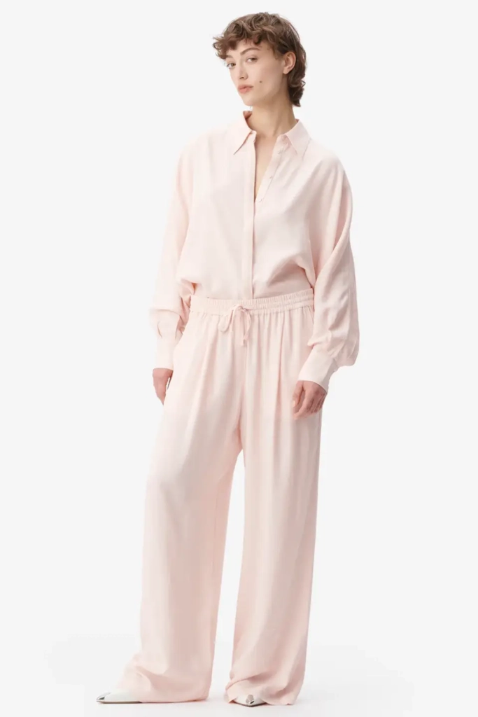 Lala Berlin Pants Perla viscose mix lalagram peach blush zollfrei