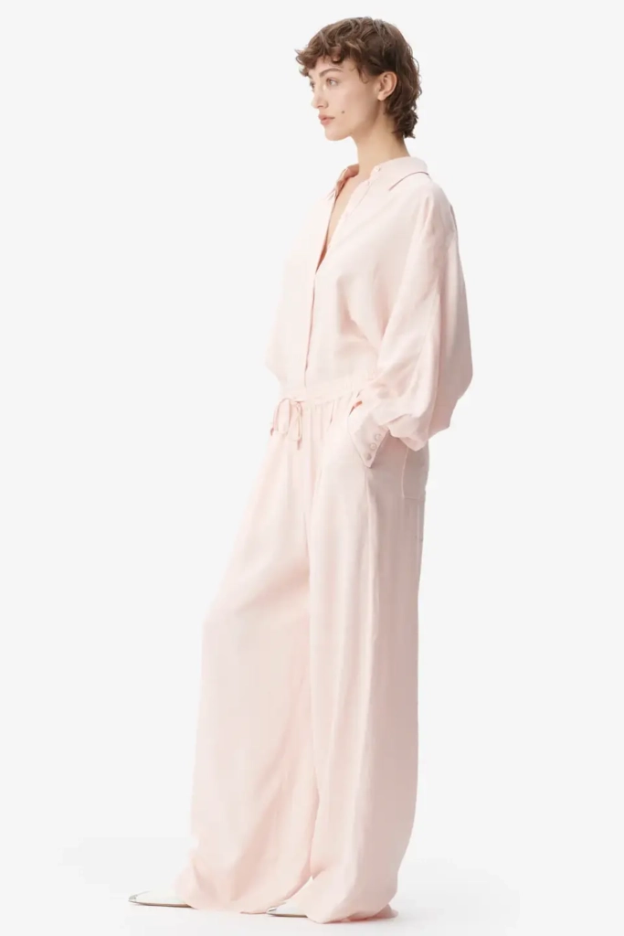 Lala Berlin Pants Perla viscose mix lalagram peach blush zollfrei