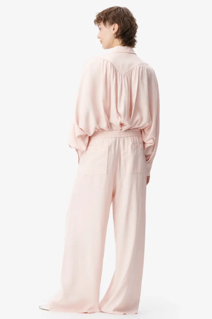 Lala Berlin Pants Perla viscose mix lalagram peach blush zollfrei