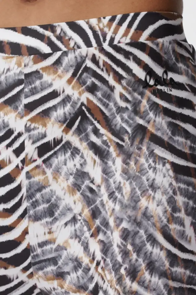 Lala Berlin Legging Leonie polyester mix dark zebra shibori Angebote