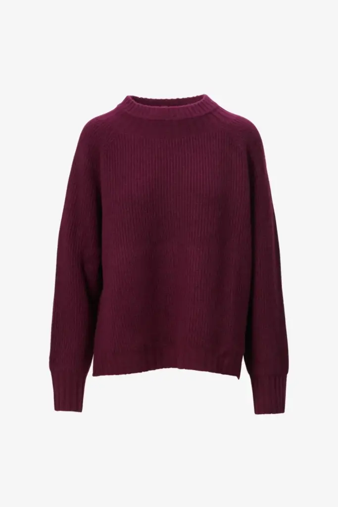 Lala Berlin Jumper Kaleva wool mix fudge Günstiger Verkauf