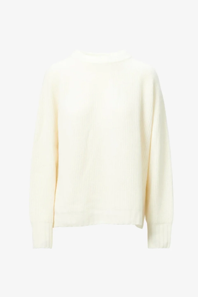 Lala Berlin Jumper Kaleva wool mix vanilla Fabrikverkauf