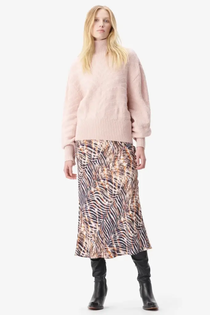 Lala Berlin Jumper Kaariyna wool mouline rosewater Blitzverkäufe