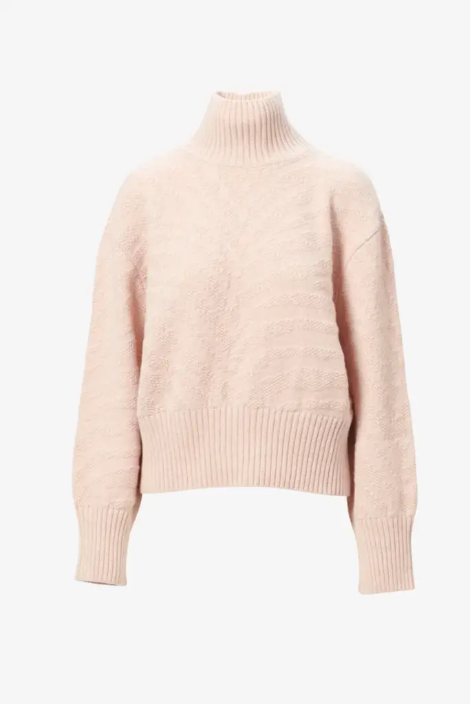 Lala Berlin Jumper Kaariyna wool mouline rosewater Blitzverkäufe