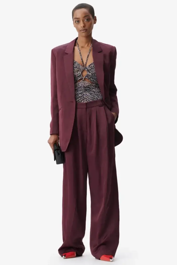 Lala Berlin Jacket Jupi viscose/linen blend fudge Kostenloser Versand
