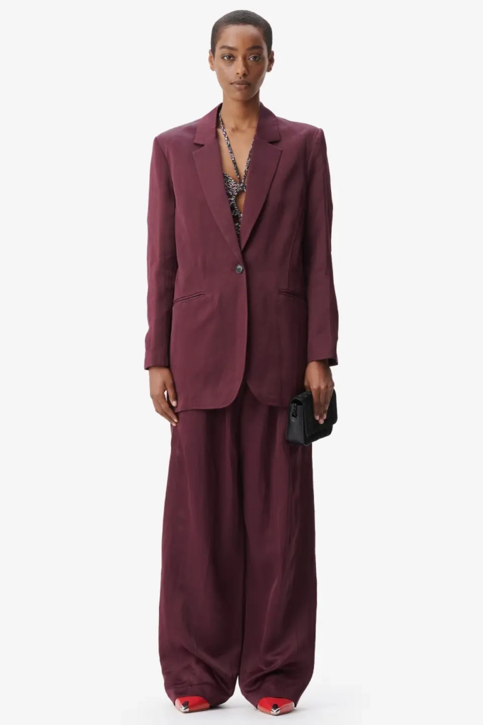 Lala Berlin Jacket Jupi viscose/linen blend fudge Kostenloser Versand