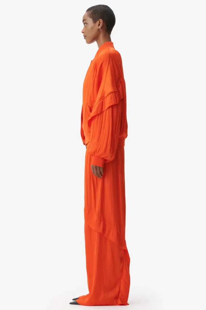 Lala Berlin Jacket Jordi polyester mix paprika Fabrik Onlineshop