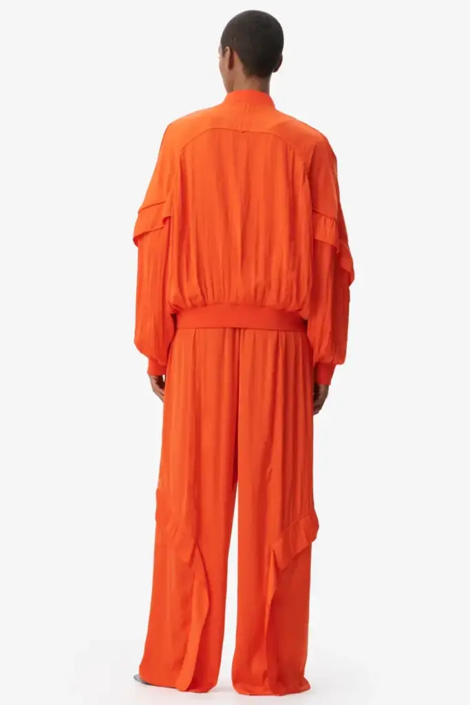 Lala Berlin Jacket Jordi polyester mix paprika Fabrik Onlineshop