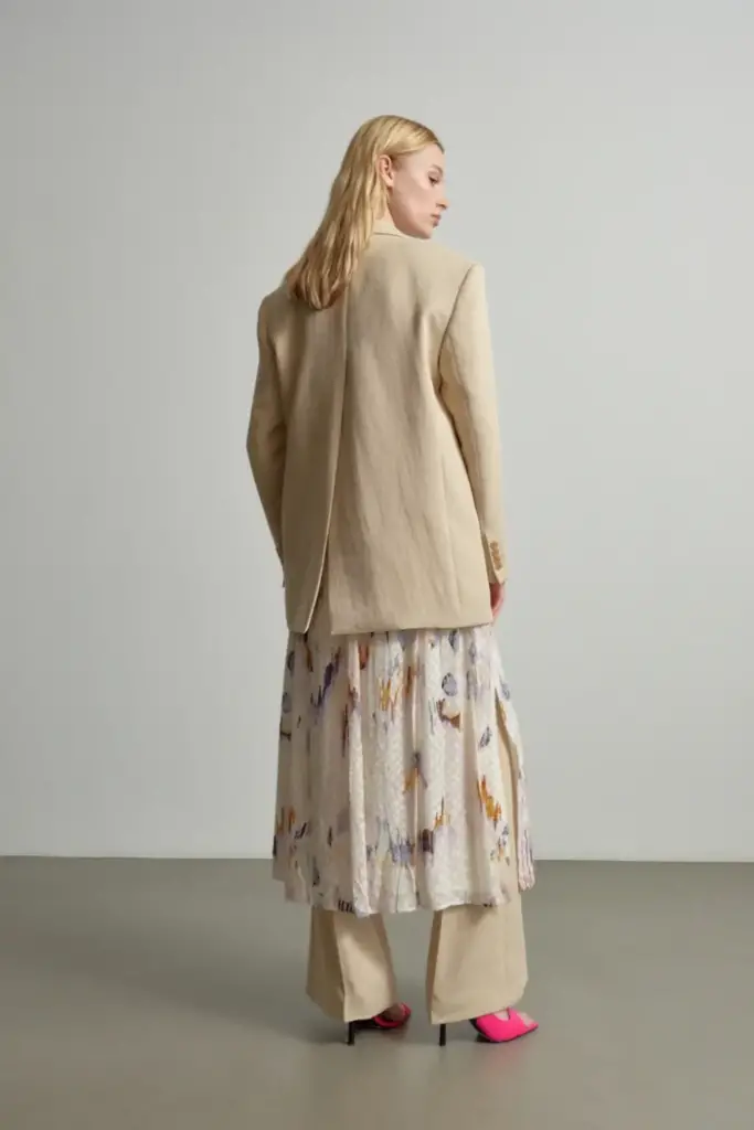 Lala Berlin Jacket Janet viscose mix sesame Sonderangebot