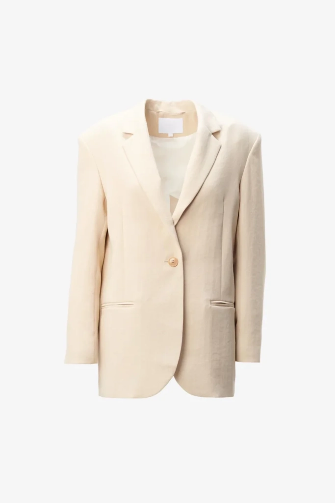 Lala Berlin Jacket Janet viscose mix sesame Sonderangebot