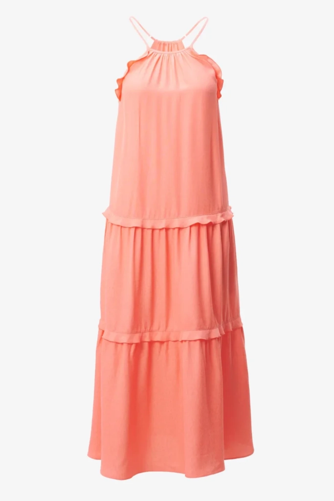 Lala Berlin Dress Daau viscose underwater melon Exklusive Angebote