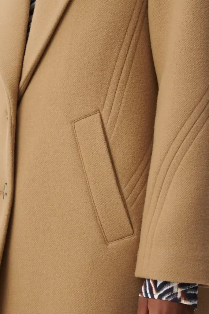 Lala Berlin Coat Orely wool mix toffee Große Rabatte