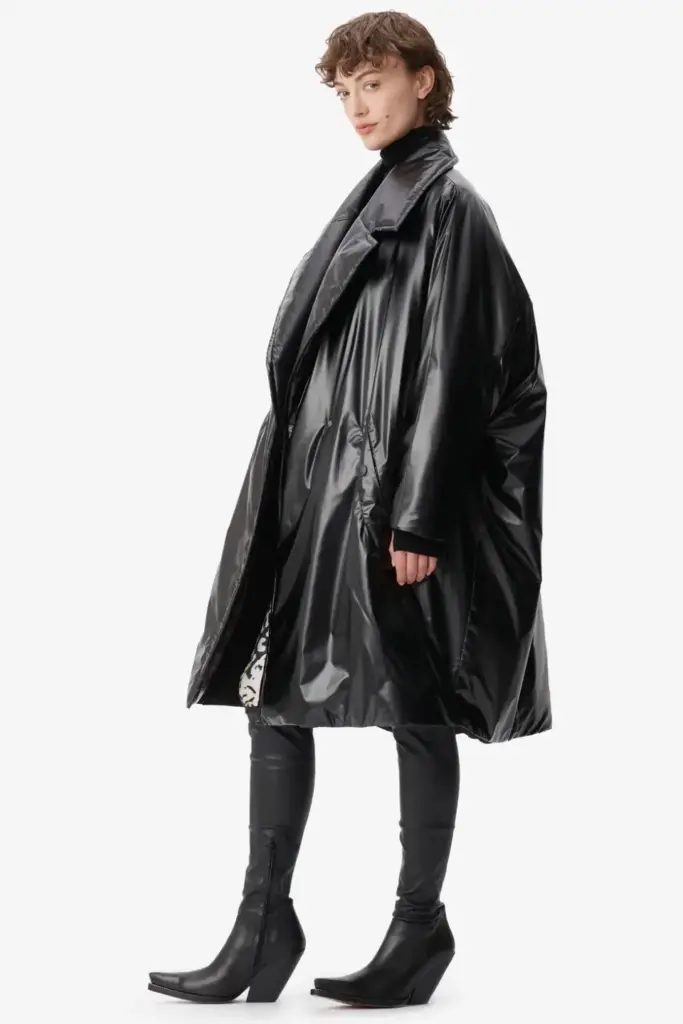 Lala Berlin Coat Ophir polyester black Neuheiten