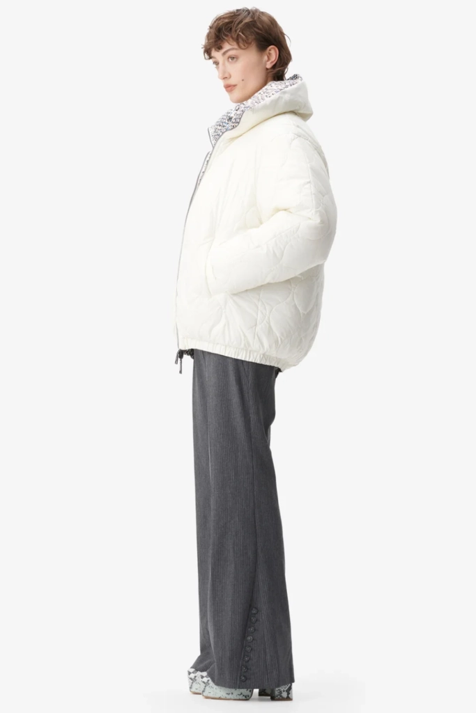 Lala Berlin Coat Odelie polyamide heritage star blue Sonderangebote