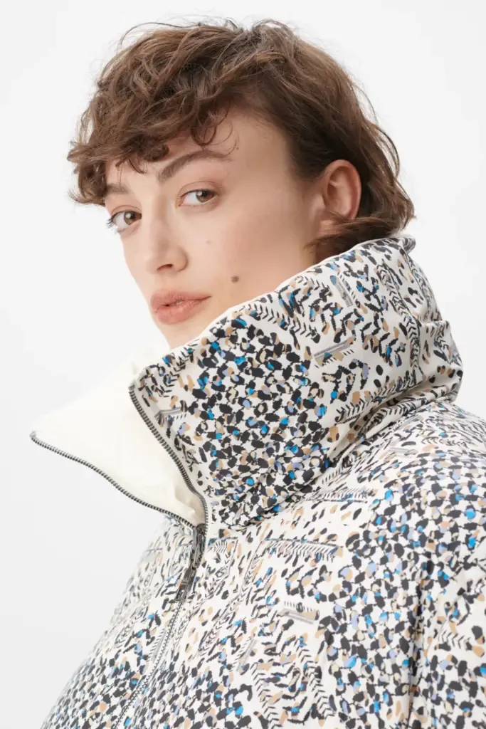 Lala Berlin Coat Odelie polyamide heritage star blue Sonderangebote