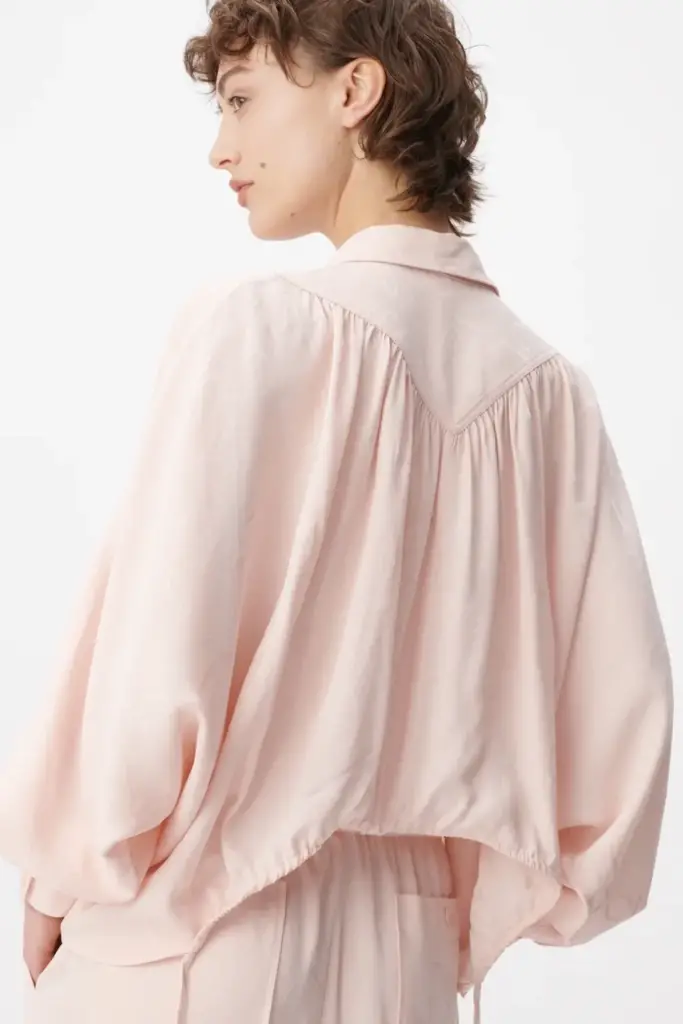 Lala Berlin Blouse Buccia viscose mix lalagram peach blush Riesige Ersparnisse