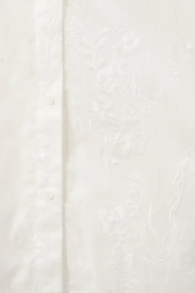 Lala Berlin Blouse Bam cotton embroidery white Letzte 2 Tage