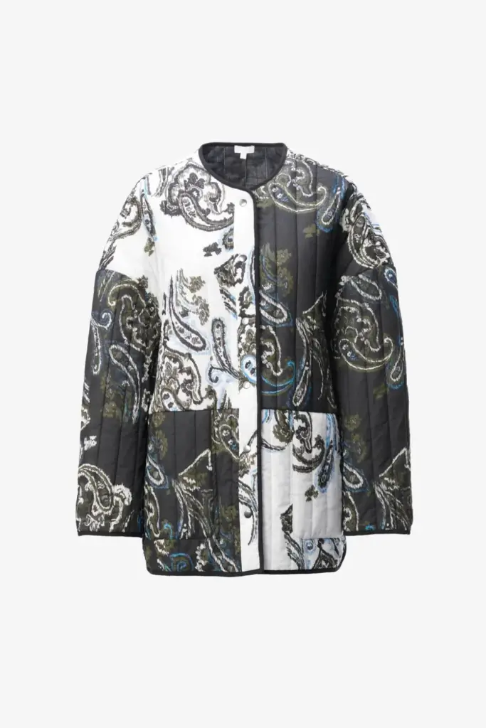Lala Berlin Jacket Jabari cotton paisley park black/white Bis zu 50% Rabatt