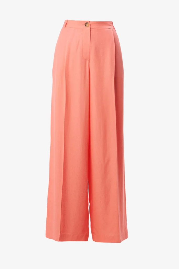 Lala Berlin Pants Polko viscose mix underwater melon Sonderangebot der Fabrik