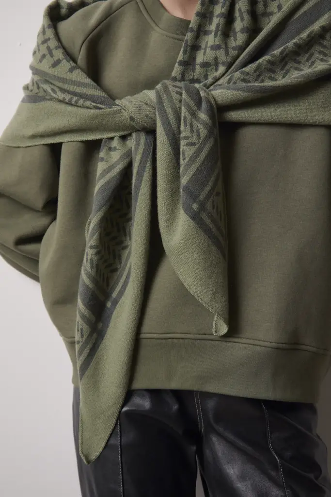 Lala Berlin Triangle Trinity cashmere moss/asphalt Bis zu 55% Rabatt