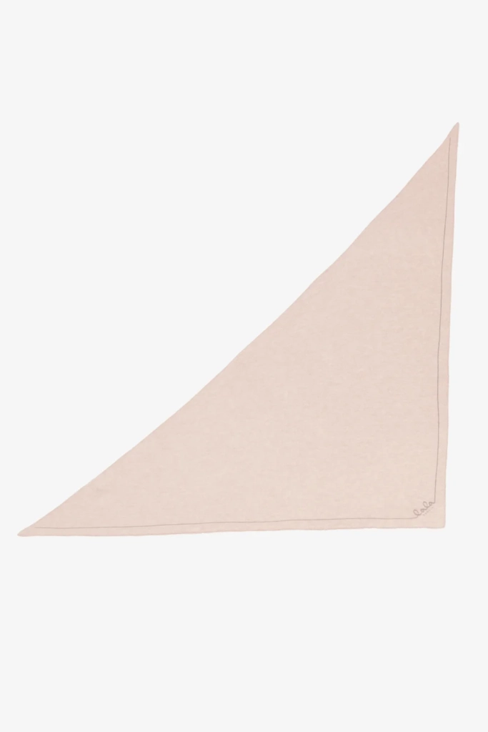 Lala Berlin Triangle Solid Logo M cashmere dune beige Super Rabatt